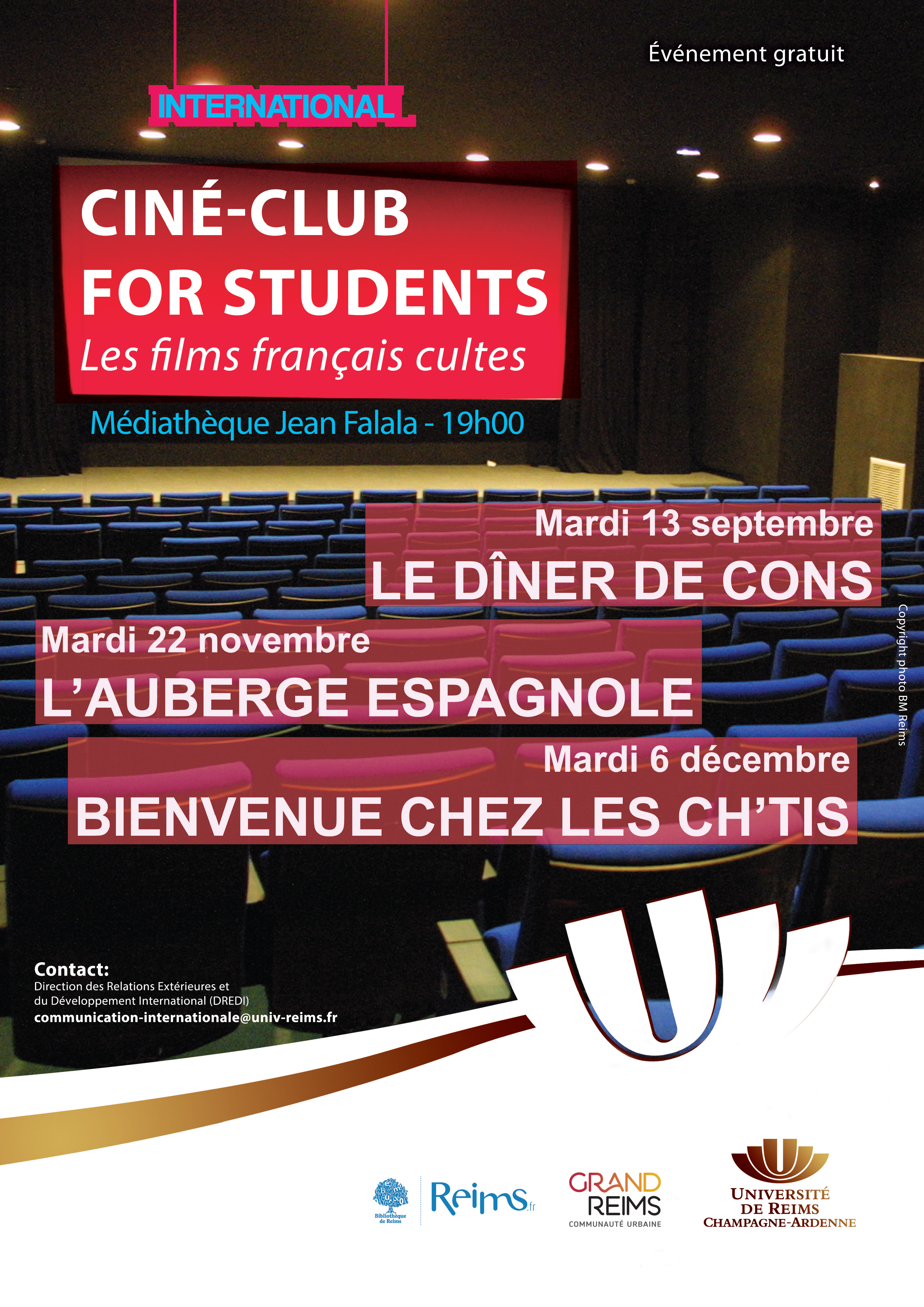 affiche ciné-clubs