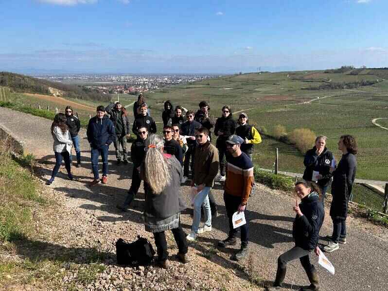 Voyage d'étude des étudiants en première année de DNO