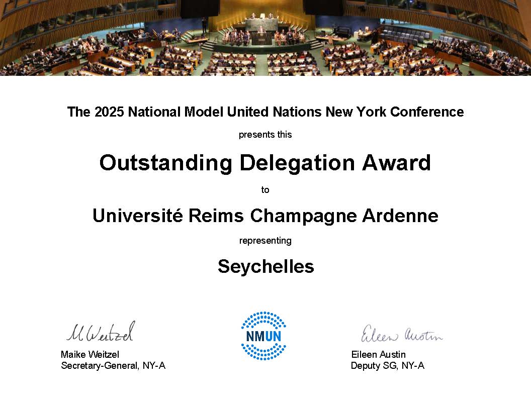 AURNMUN at the National Model United Nations in New York
