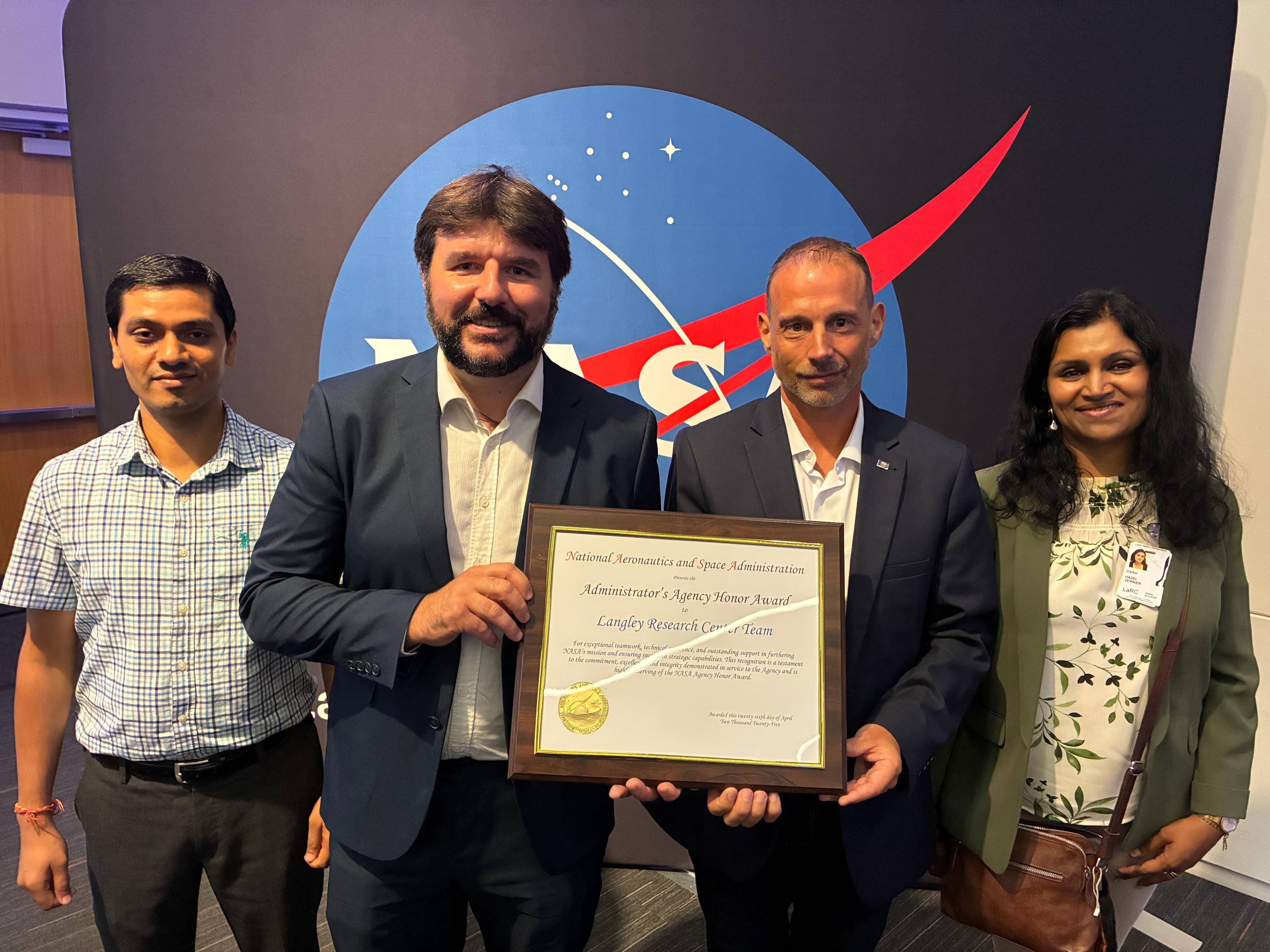 NASA award